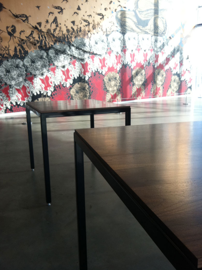 ICA Museum Cafeteria Tables 1